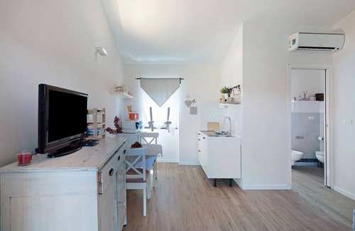 Arcola Apartamento | Apartamento Rosadimaggio Violetta con balcón y Wi-Fi, admite mascotas