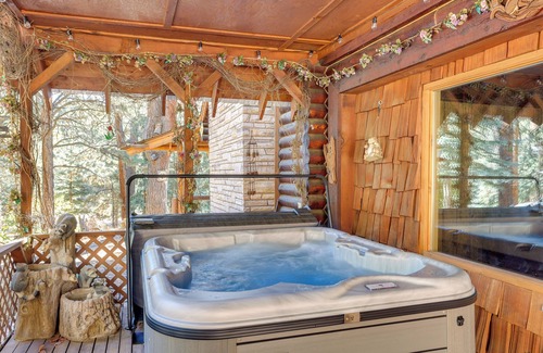Vallecito Cabaña | Pet-friendly Bayfield Cabin w/ Game Room & Hot Tub