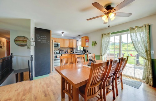 Canaan Casa | Pet-Friendly Canaan Home: Deck, Grill & Yard!