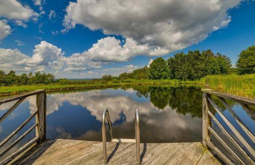 Jefferson Casa | Pet-Friendly Catskills Home with Serene Pond!