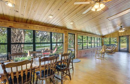 Ruffin Casa | Pet-Friendly Ehrhardt Home with Private Pond and Yard!