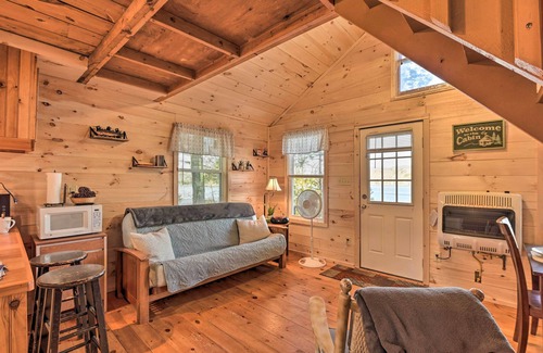 Ellsworth Cabaña | Pet-Friendly Ellsworth Cottage on Branch Lake