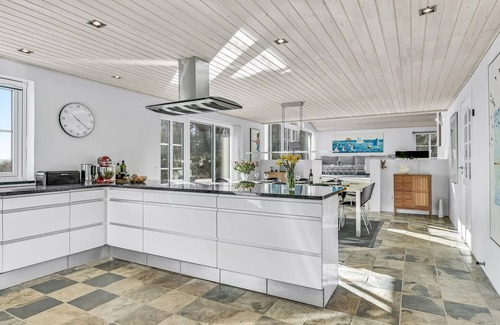 Hvidbjerg Strand Casa | Acogedora casa en Børkop con sauna