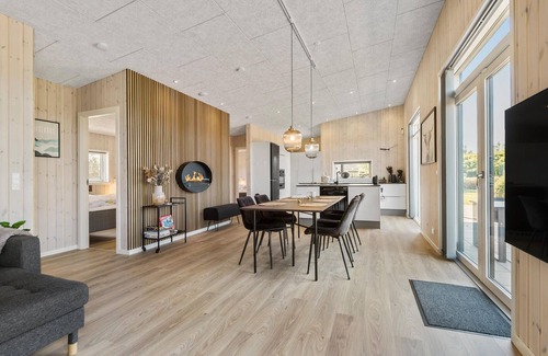 Bork Havn Casa | Impresionante casa en Hemmet con WiFi