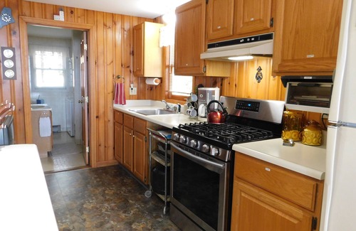 Standish Cabaña | Pet-friendly home on Sebago Lake with sandy beach and spectacular views!
