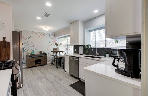 Block House Creek Casa | Pet Friendly Home w/ Sauna & Bunk Room | Sleeps 10