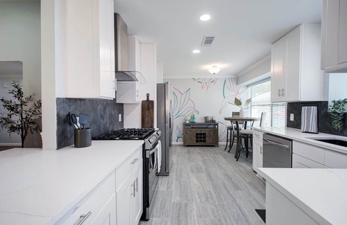 Block House Creek Casa | Pet Friendly Home w/ Sauna & Bunk Room | Sleeps 10