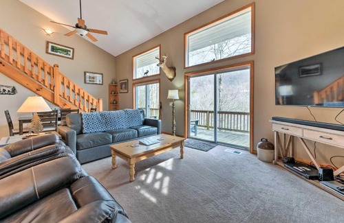 Maggie Valley Casa | Pet-Friendly Home with Deck and Mountain Views!