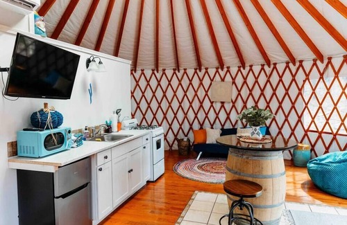 Penn Yan Casa | Pet Friendly Keuka Yurt