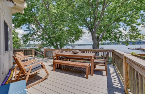 Mayhew Casa | Pet-Friendly Lake Norman Home with Boat Dock!