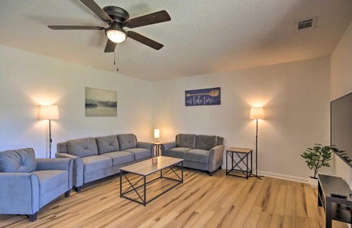 Waterloo Casa | Pet-Friendly Lakefront Retreat with Deck and Dock