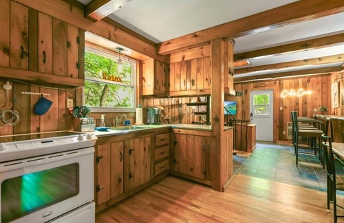 Greentown Cabina | Pet Friendly Rustic Cabin at Lake Wallenpaupack w. Pool Access+Rentable BoatSlip