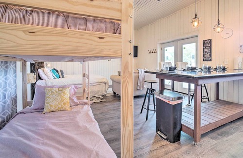 Onalaska Apartamento | Pet-Friendly Studio w/ Kayak, Deck & Dock on Lake!
