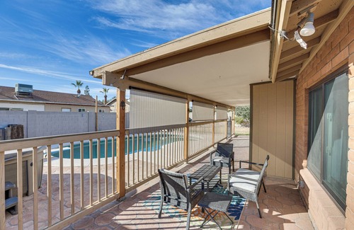 Tempe Cabaña | Pet-friendly Tempe Home w/ Private Hot Tub!