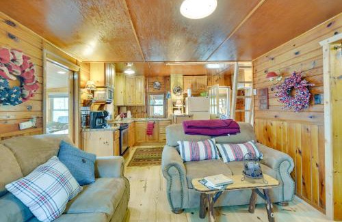 Minong Casa | Pet-Friendly Waterfront Minong Cabin with Fire Pit