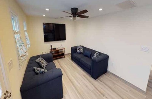 North Beach Haven Cabaña | 2 habitaciones alojamiento en Brant Beach