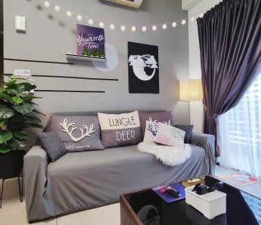 Kampung Pasir Apartamento | Petalz Residence Family Suite near Mid Valley, Bukit Jalil, Sunway