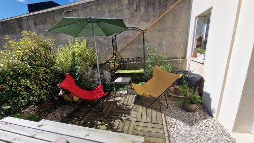 Saint-Martin-du-Littoral Apartamento | Petit cocon avec jardin, parking et plage à 150m, Le Havre