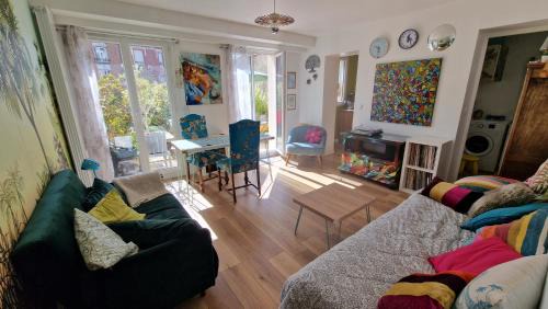 Saint-Martin-du-Littoral Apartamento | Petit cocon avec jardin, parking et plage à 150m, Le Havre
