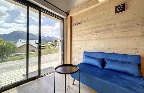 Guillestre Apartamento | Petit loft chaleureux et cosy - vue montagne