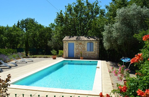 Cornillon Cabaña | Petit Maison Broche - Casa de piedra, piscina grande, la viña, tranquilo, cerca de la aldea