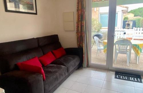 Vendres Casa | Petit pavillon 4 personnes dans résidence avec piscine