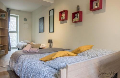 Bourgogne Apartamento | Petit studio hypercentre d'Orléans avec jardin