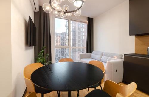 Afanasivsʹkyy Yar Apartamento | Petrovdom Apartments 6-107 in RC Yaroslaviv Grad, Bulvarno-Kudriavska 17b