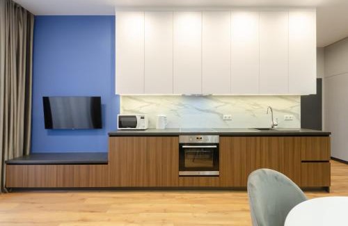 Afanasivsʹkyy Yar Apartamento | Petrovdom Apartments 04-166 in RC "Yaroslaviv Grad" Bulvarno-Kudriavska 17