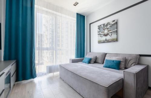Afanasivsʹkyy Yar Apartamento | Petrovdom Apartments 05-104A in RC Yaroslaviv Grad, Bulvarno-Kudriavska 17B