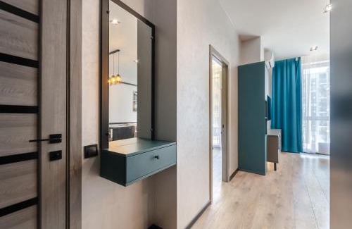 Afanasivsʹkyy Yar Apartamento | Petrovdom Apartments 05-104A in RC Yaroslaviv Grad, Bulvarno-Kudriavska 17B