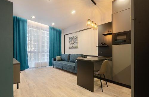 Afanasivsʹkyy Yar Apartamento | Petrovdom Apartments 12-131A in RC Yaroslaviv Grad , Bulvarno-Kudriavska 17B