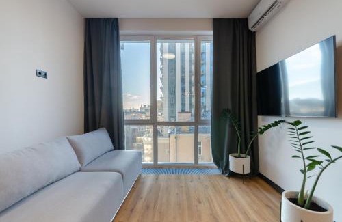 Afanasivsʹkyy Yar Apartamento | Petrovdom Apartments 6-206 in RC Yaroslaviv Grad, Bulvarno-Kudriavska 17