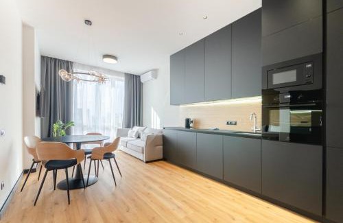 Afanasivsʹkyy Yar Apartamento | Petrovdom Apartments 7-180 in RC Yaroslaviv Grad, Bulvarno-Kudriavska 17