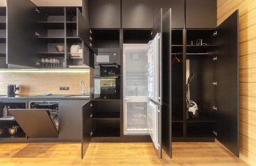 Afanasivsʹkyy Yar Apartamento | Petrovdom Apartments 7-180 in RC Yaroslaviv Grad, Bulvarno-Kudriavska 17