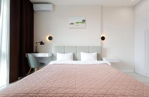 Afanasivsʹkyy Yar Apartamento | Petrovdom Apatrments 4-196 in RC Yaroslaviv Grad, Bulvarno-Kudriavska 17