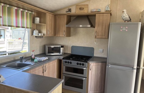 Heacham Chalet De Esquí | Pets Stay free 2 bedroom caravan at heacham beach