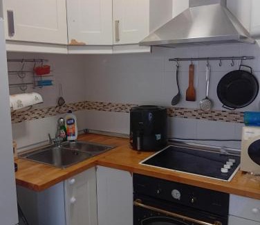 Punta Umbria Apartamento | Pez centrico y playa 1 dormitorio y sofá cama