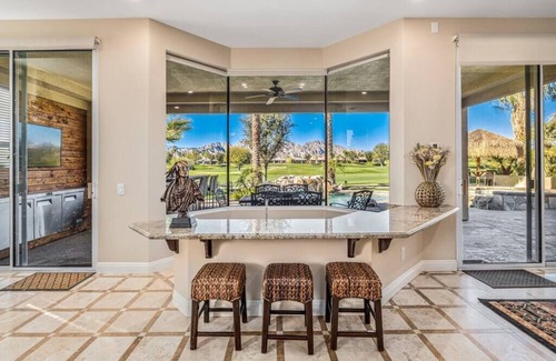 La Quinta Villa | PGA West, private pool and spa outdoor covered TV