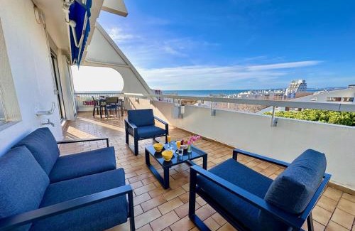Le Couchant Apartamento | PGH N9- Vue Mer, 100m de la Plage & Parking Privé