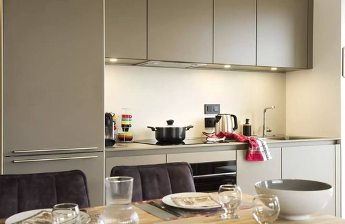 Bergers Apartamento | PHOC24 Wohnungsblick sehr sonnige Pisten