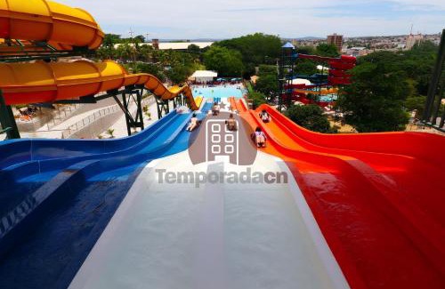 Caldas Novas Apartamento | Piazza diRoma com acesso Acqua Park, Splash e Slide -R - Luciana