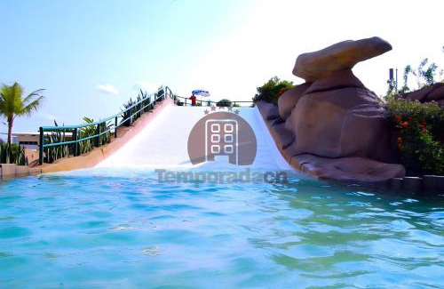 Caldas Novas Apartamento | Piazza diRoma com acesso Acqua Park, Splash e Slide -R - Luciana