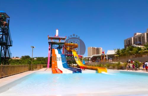 Caldas Novas Apartamento | Piazza diRoma com acesso Acqua Park, Splash e Slide -R - Luciana