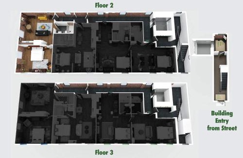 Covington Apartamento | Pickle Factory - Cigars and Bourbon Rustic One Bedroom