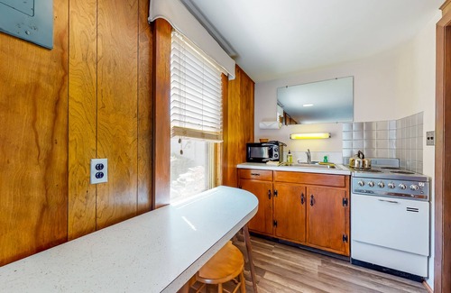 Alton Bay Cabaña | Picturesque studio in bay-front locale just steps to water w/WiFi & kitchenette
