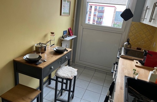 Saint-Denis Apartamento | Pied à Terre Personnel à Saint Denis : Studio 7e Ciel !