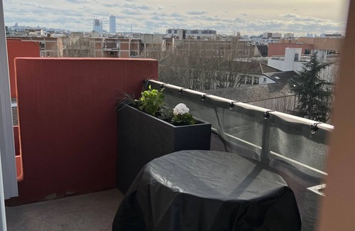 Saint-Denis Apartamento | Pied à Terre Personnel à Saint Denis : Studio 7e Ciel !