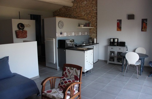 Gordes Apartamento | Pied à terre de 40 m2 en casa en el pueblo de Gordes