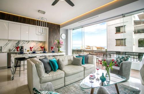 Zona romántica Apartamento | Pier 57 Modern Luxury PV's Best Rooftop!